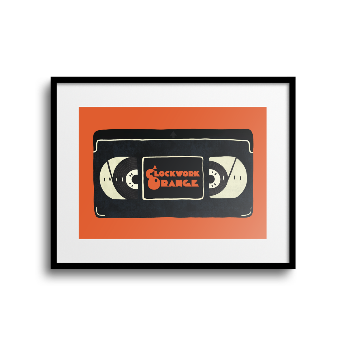 A Clockwork Orange VHS A5 Print - HM
