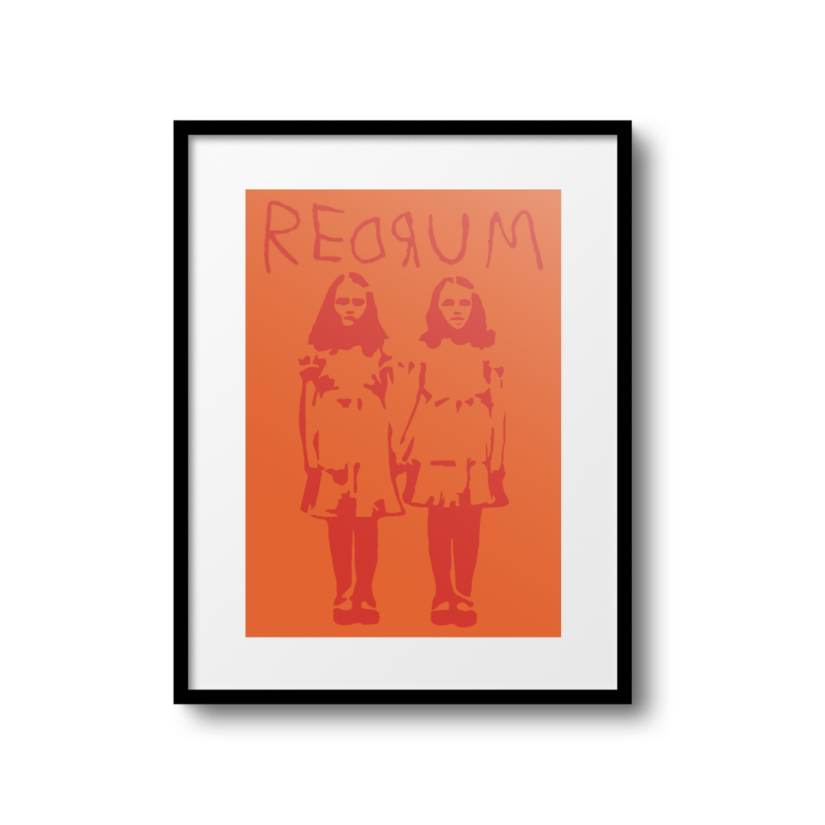 Redrum A5 Print