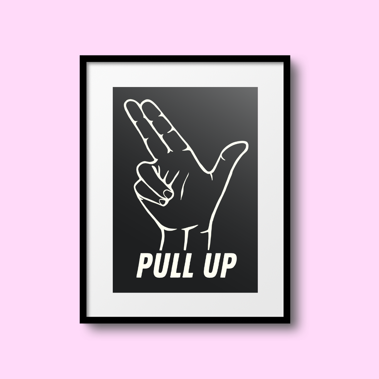 Pull Up A5 Print
