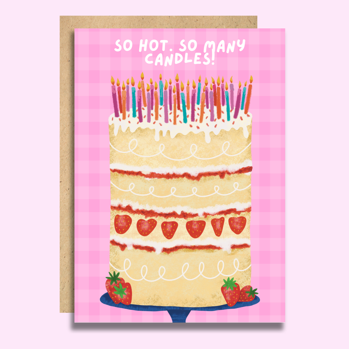 So Many Candles Birthday Cake