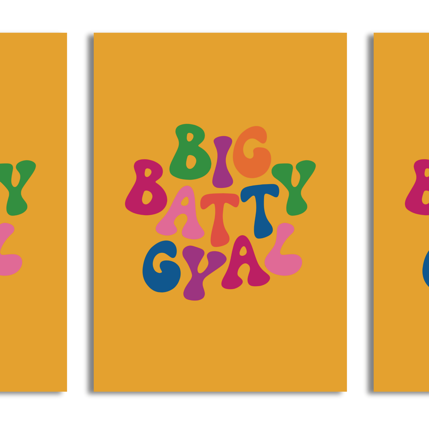 Big Batty Gyal A4 Print - HM