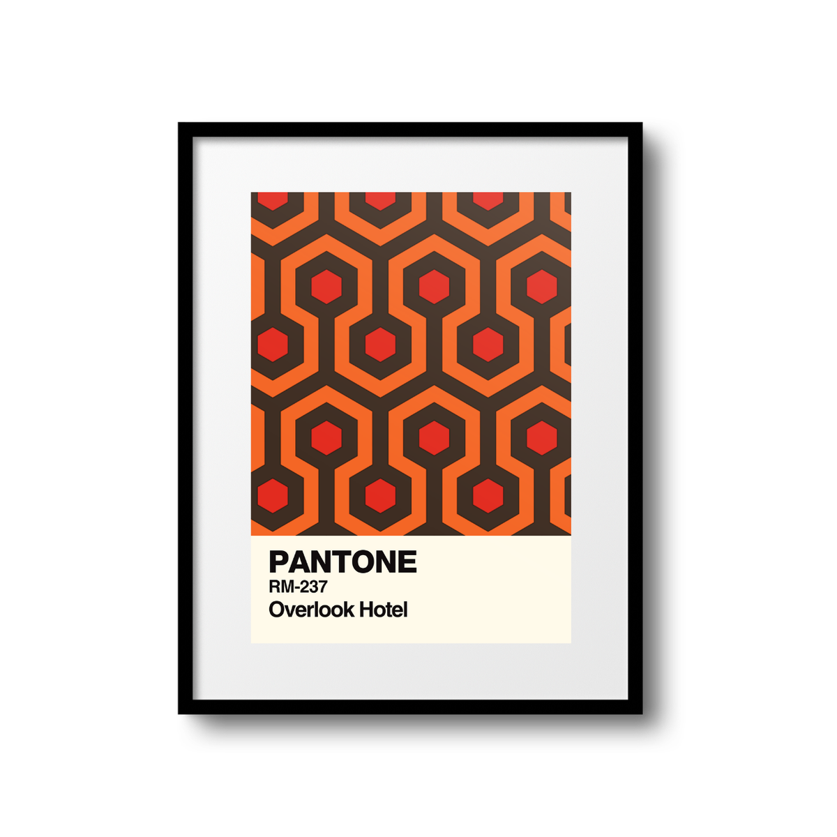 Overlook Hotel Swatch A5 Print
