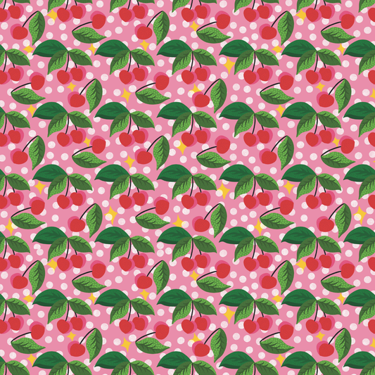 Cherry Baby Gift Wrap