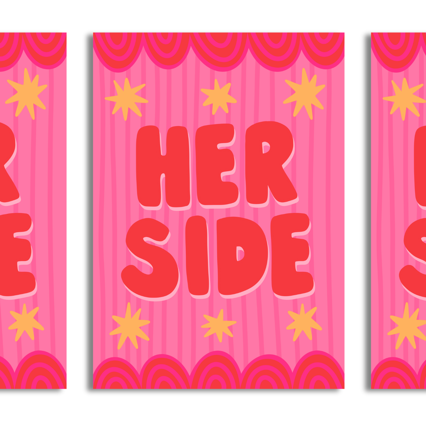 'Her Side' A4 Print
