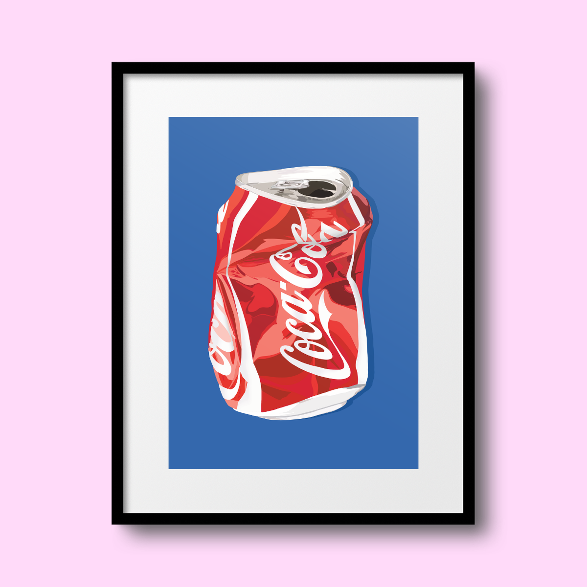 Coke Crush A4 Print