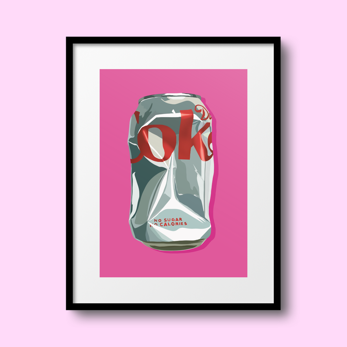 Diet Coke Crush A4 Print