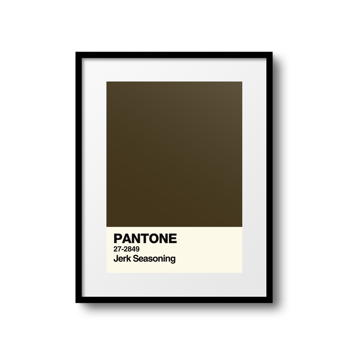 Jerk Seasoning Swatch A5 Print