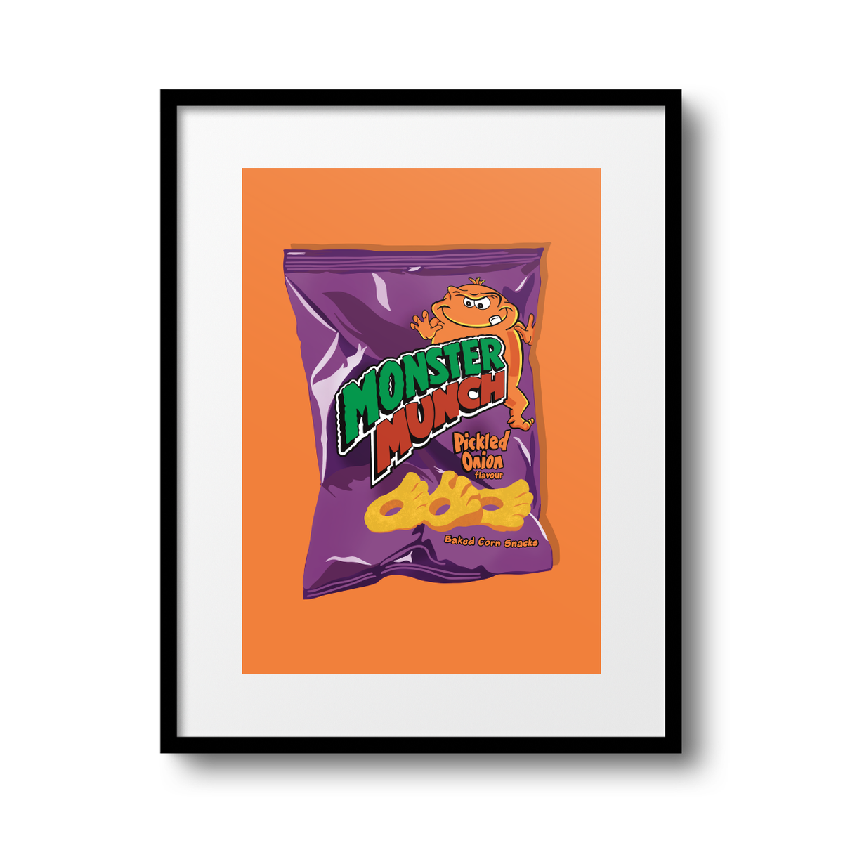 Monster Munch A4 Print