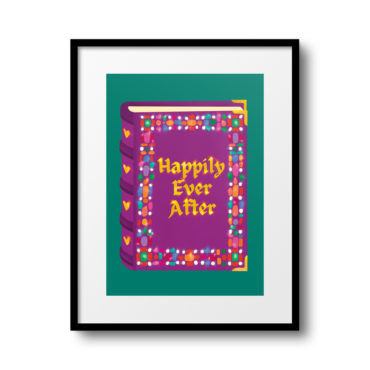 Happily Ever After A4 Print