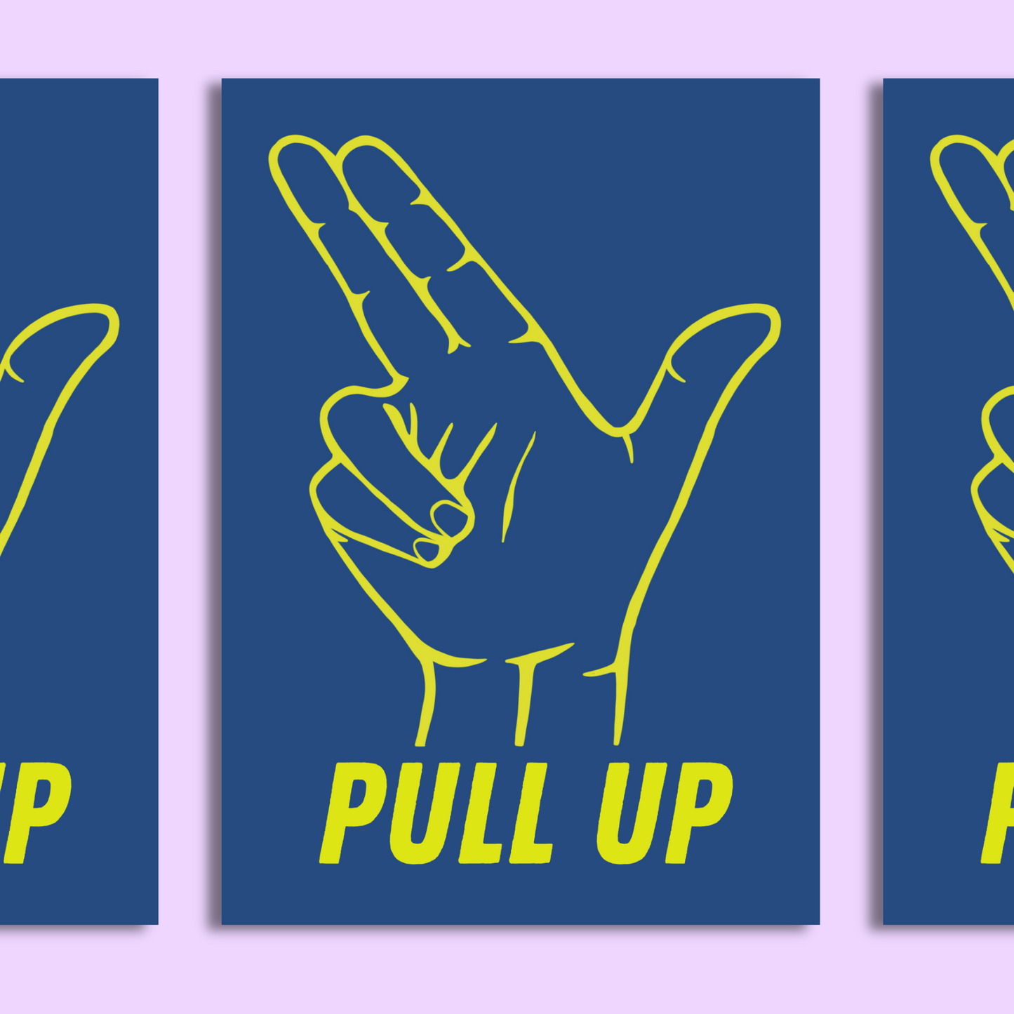 Pull Up A4 Print - HM