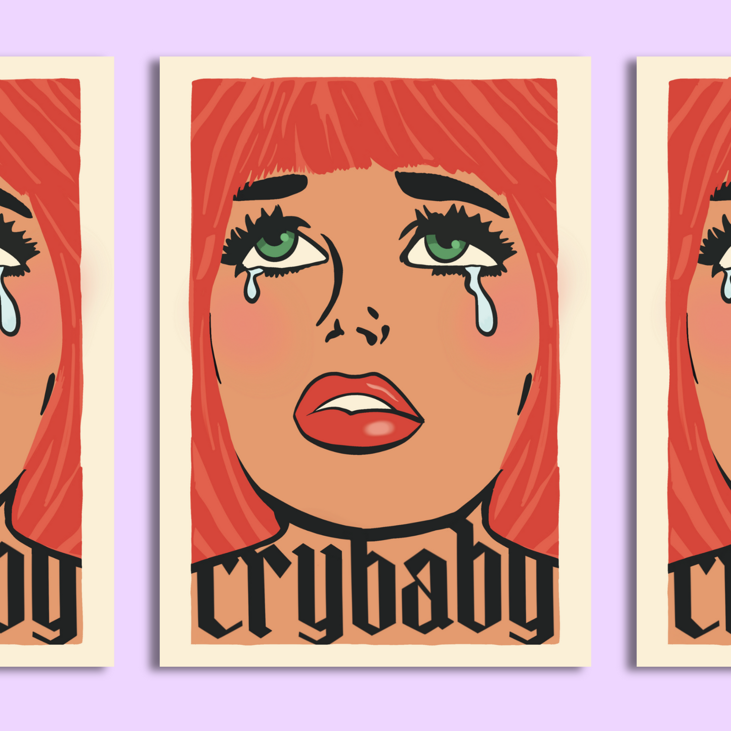 Crybaby A4 Print - HM