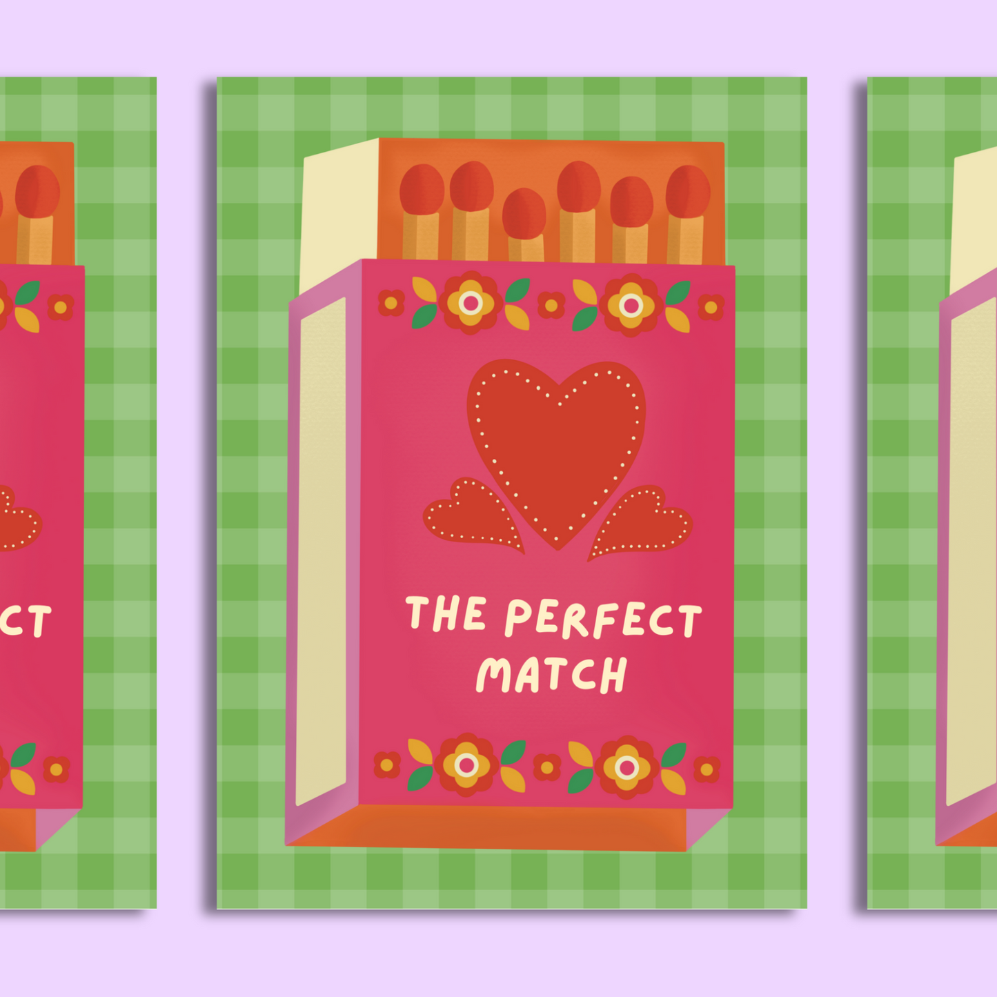 The Perfect Match A4 Print