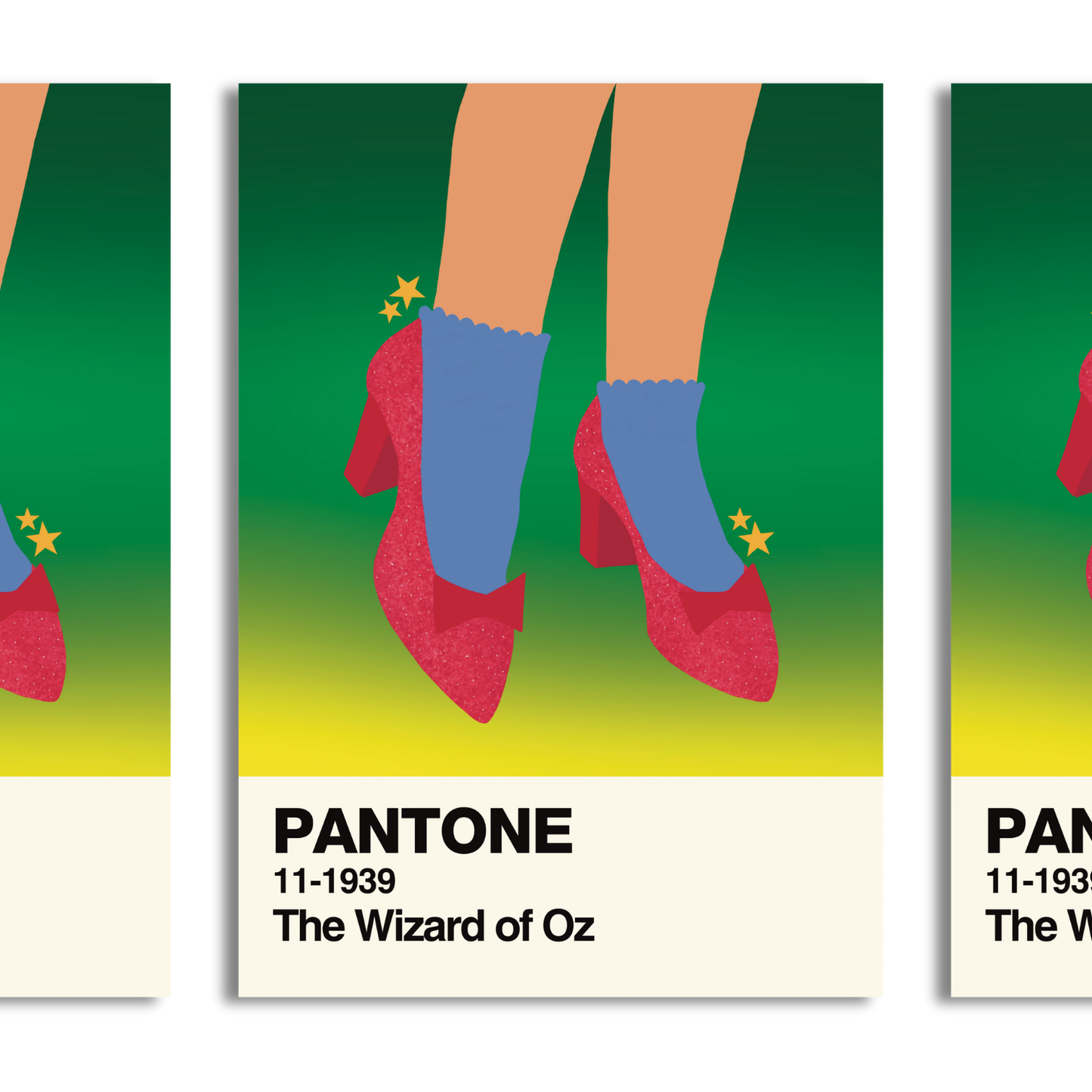 The Wizard of Oz Swatch A5 Print