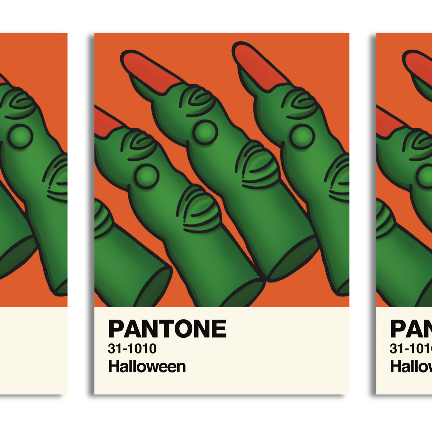 Halloween Swatch A5 Print