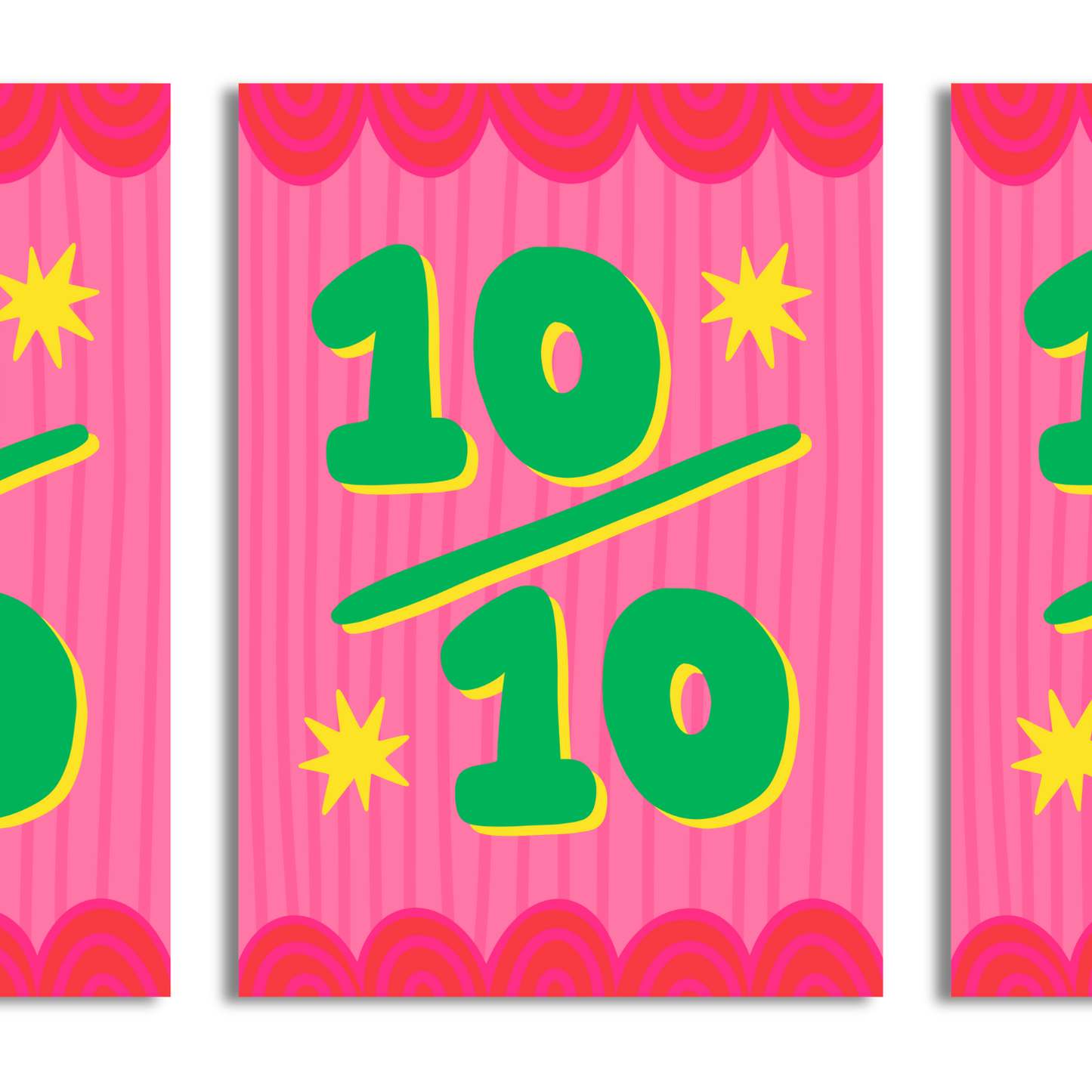 '10 Outta 10' A4 Print