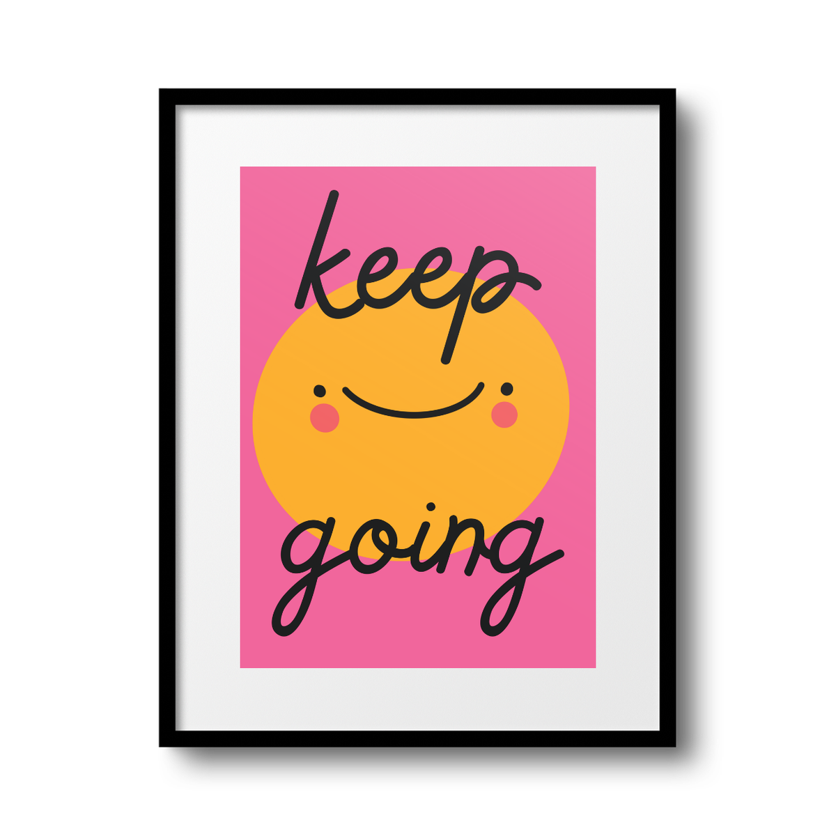 Keep Going A4 Print - HM