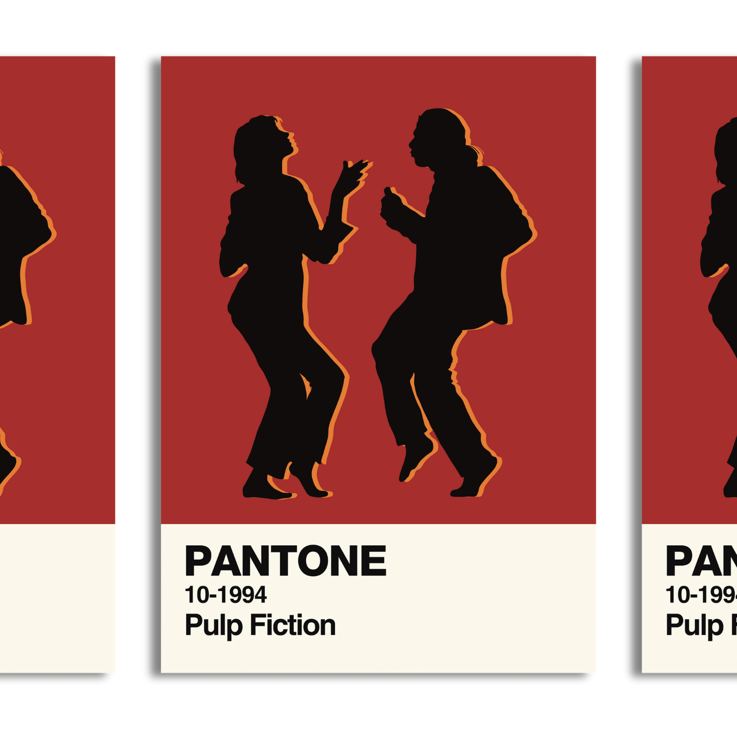 Pulp Fiction Swatch A5 Print
