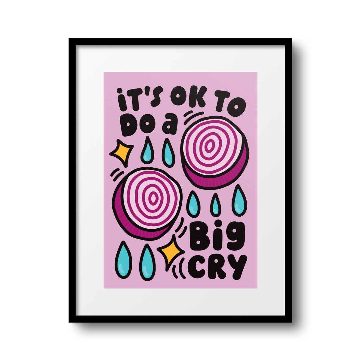 Big Cry A4 Print
