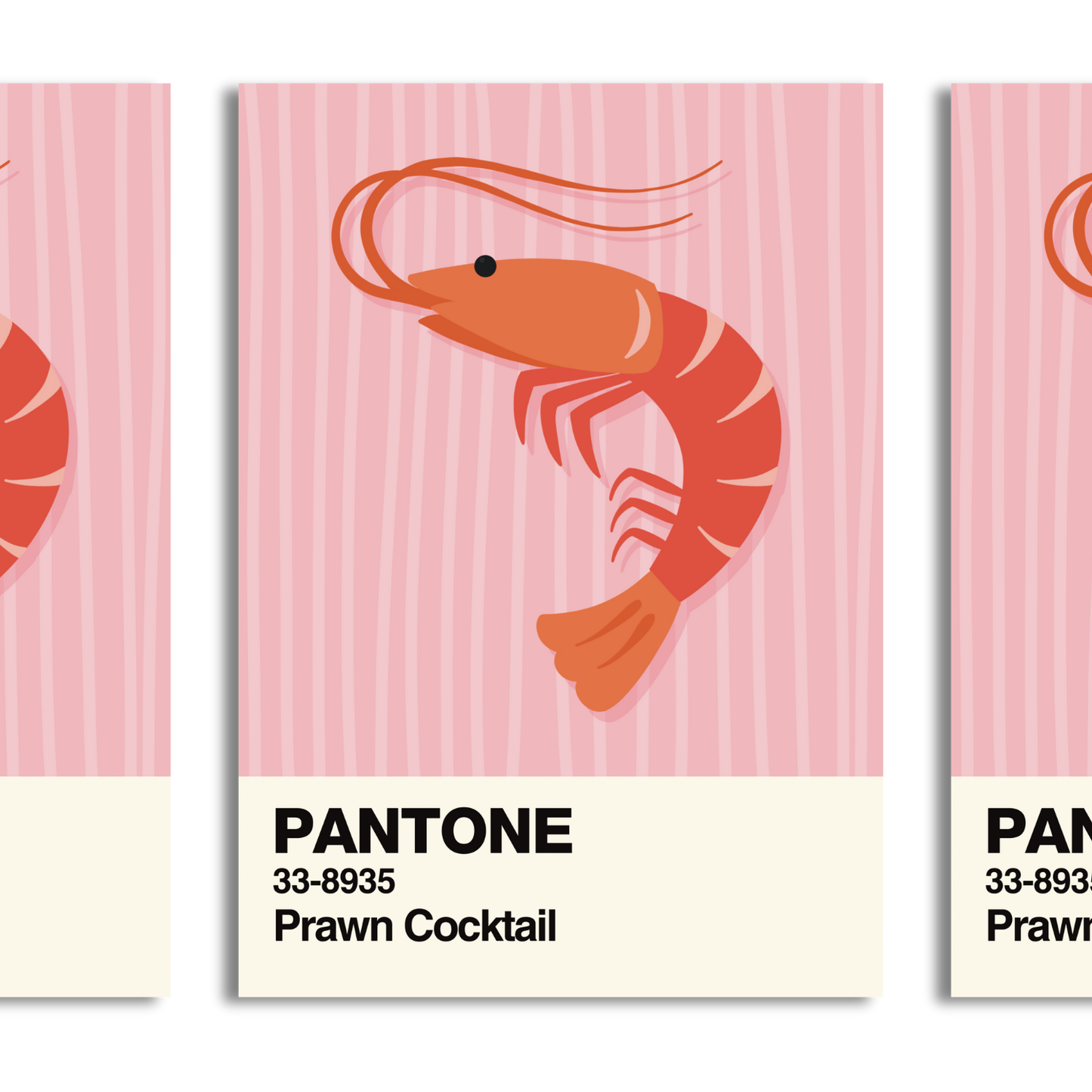 Prawn Cocktail Swatch A5 Print