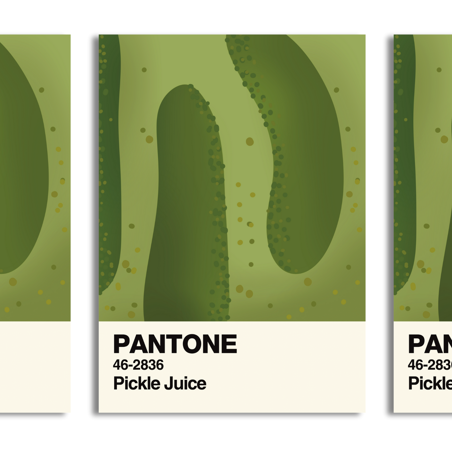 Pickle Juice Swatch A5 Print