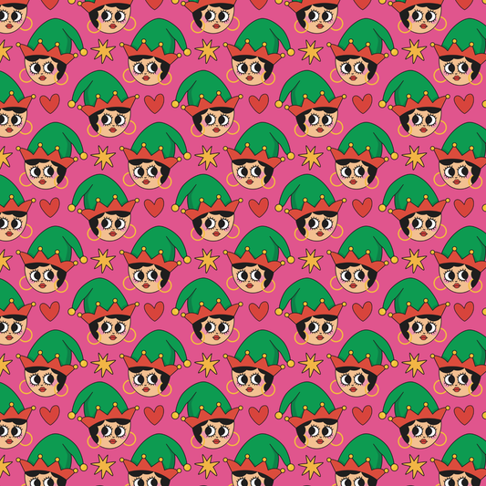 Santa's Little Helper Gift Wrap