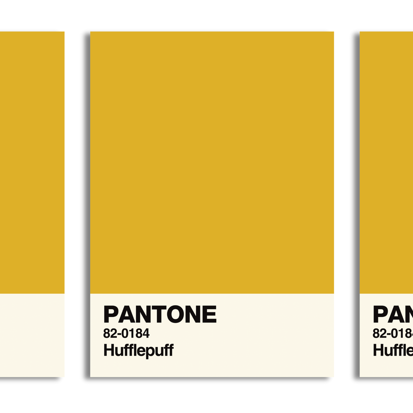 Hufflepuff Swatch A5 Print