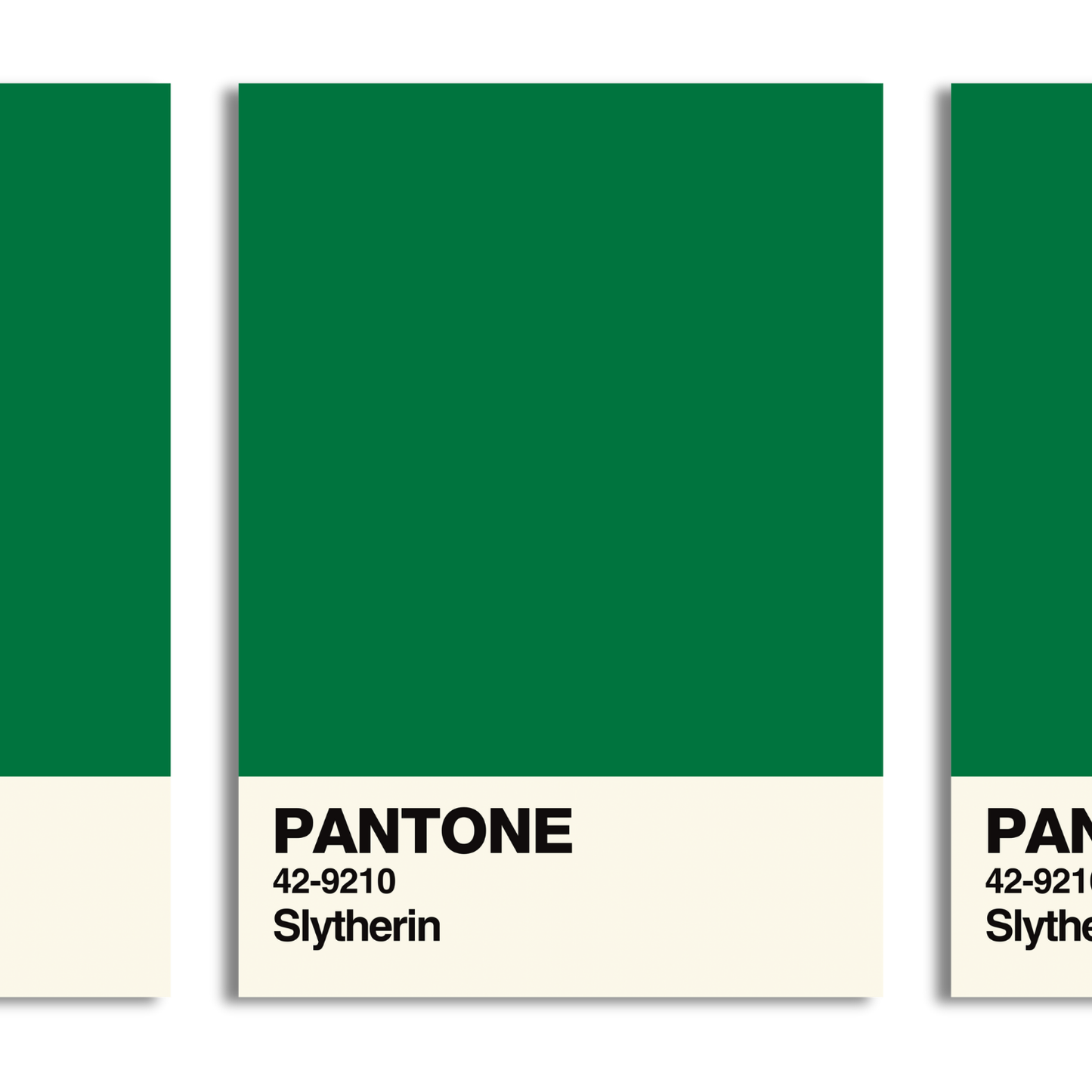 Slytherin Swatch A5 Print