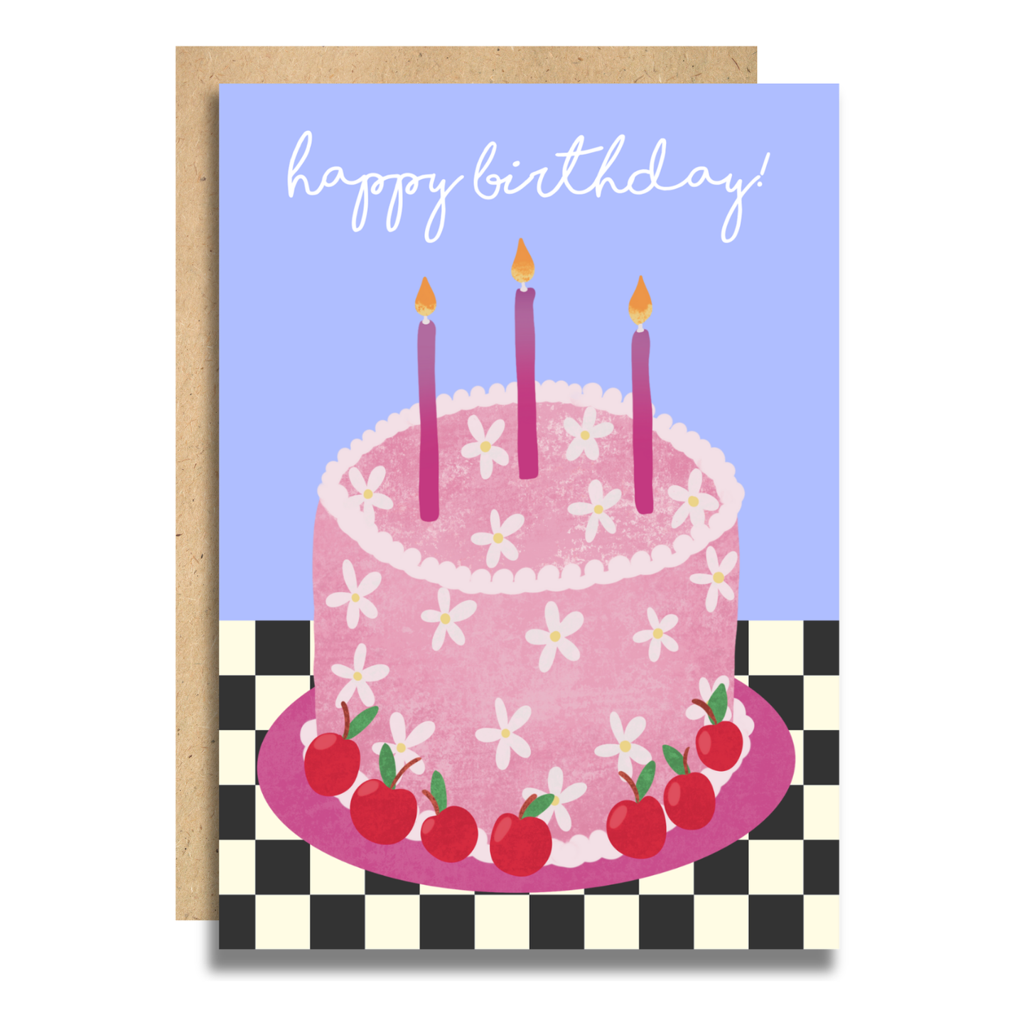 Pastel Birthday Cake