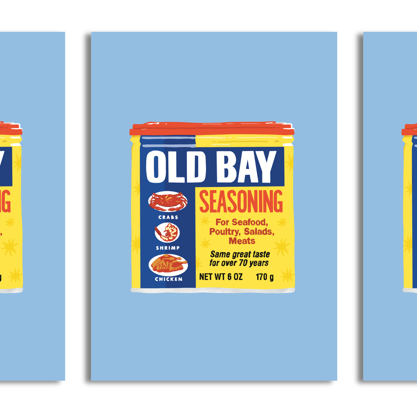 Old Bay A4 Print