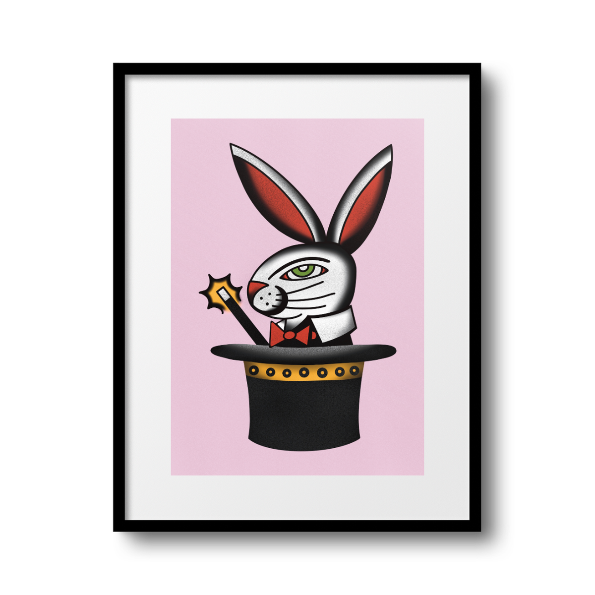 Magic Bunny A4 Print