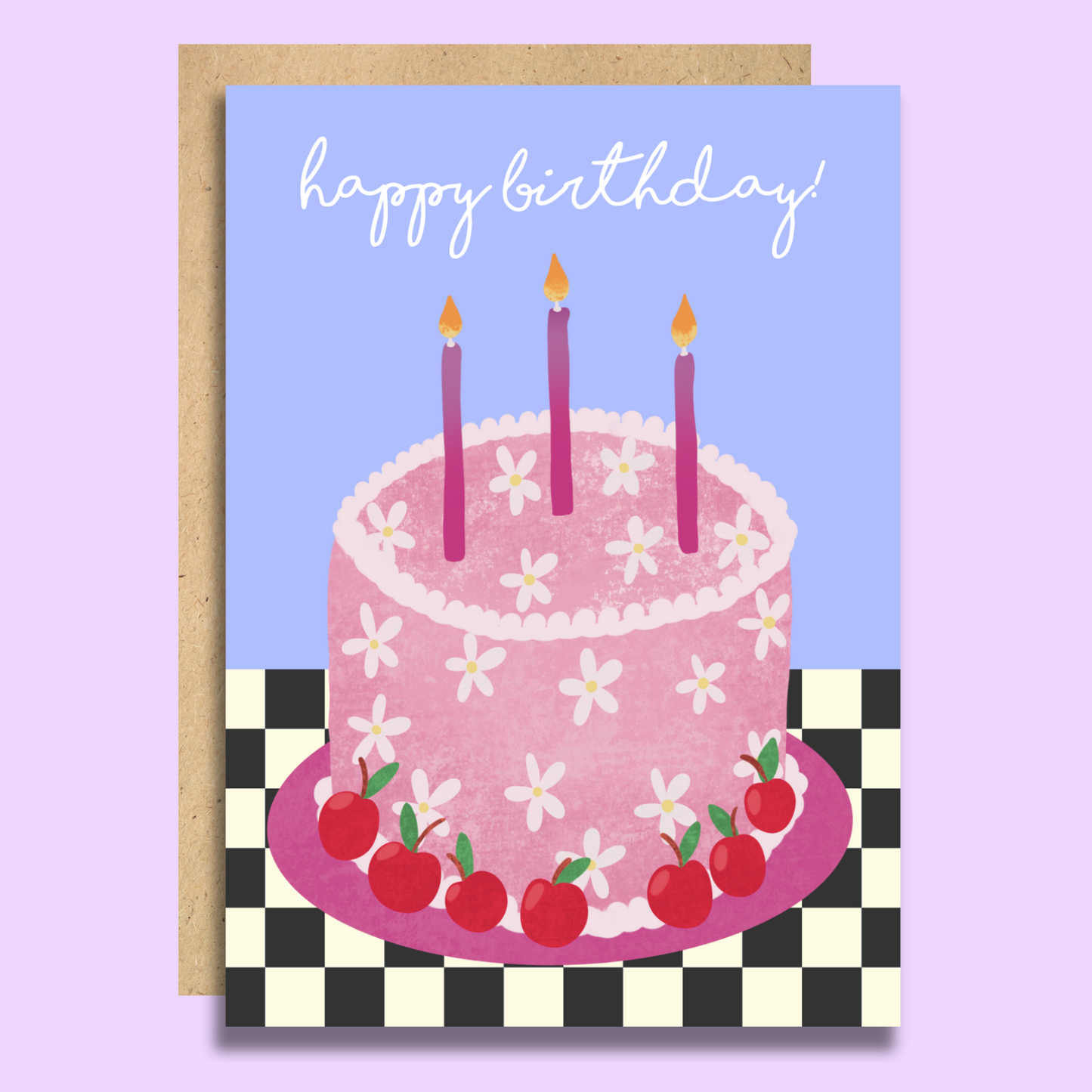 Pastel Birthday Cake