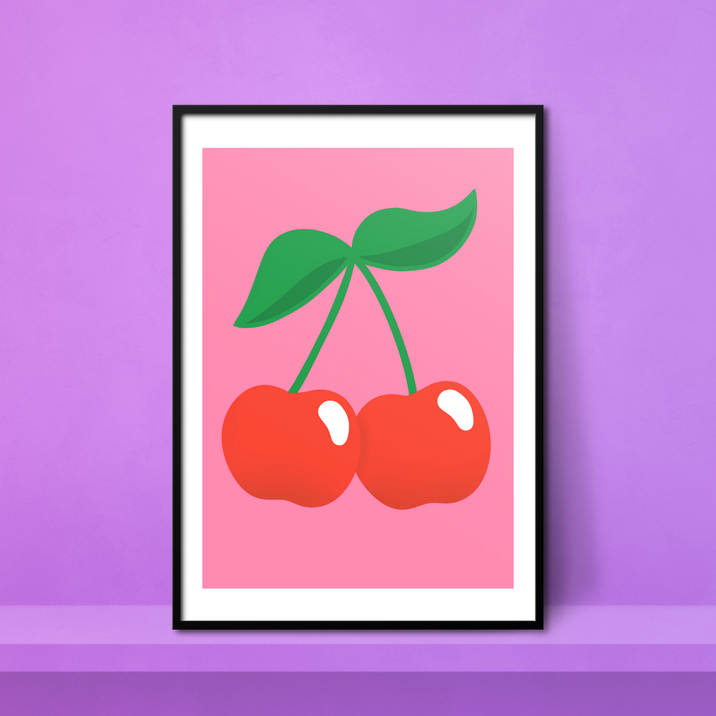 Sweet Cherries A4 Print