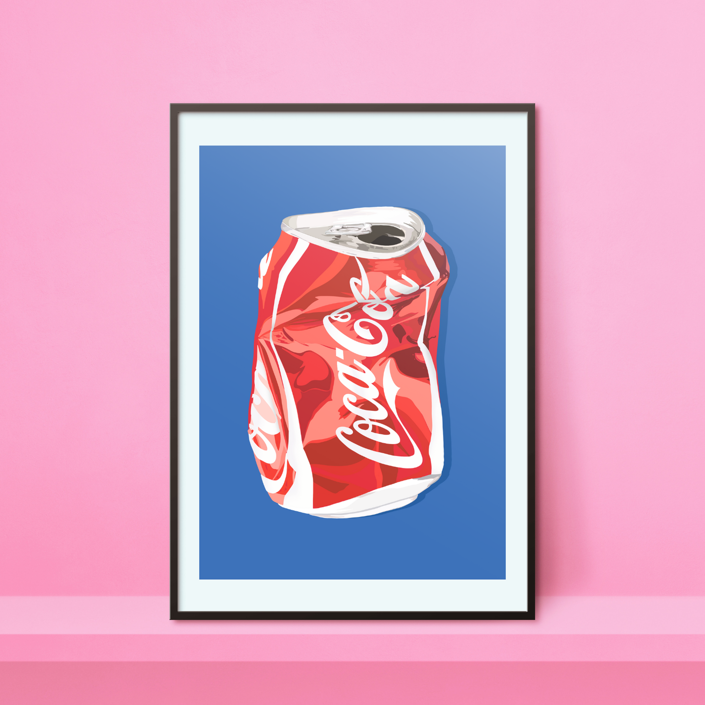 Coke Crush A4 Print