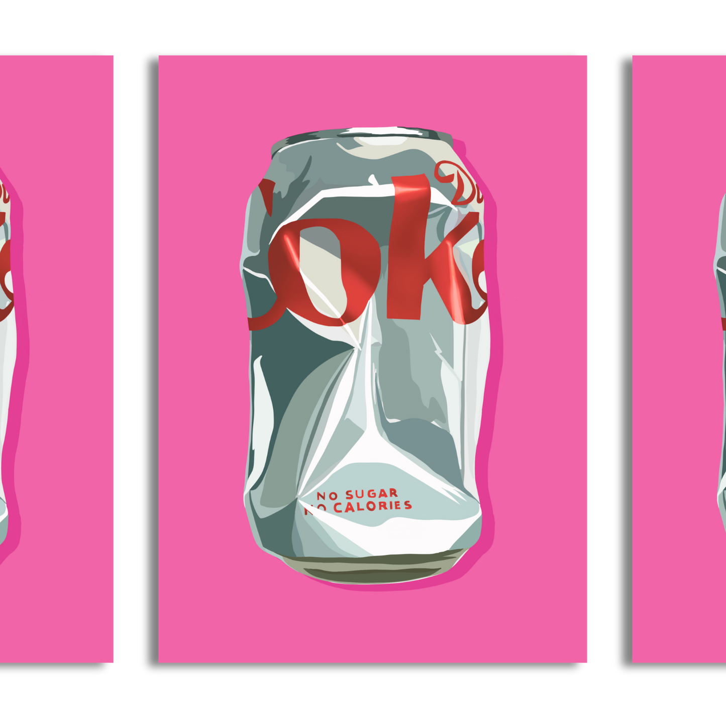 Diet Coke Crush A4 Print