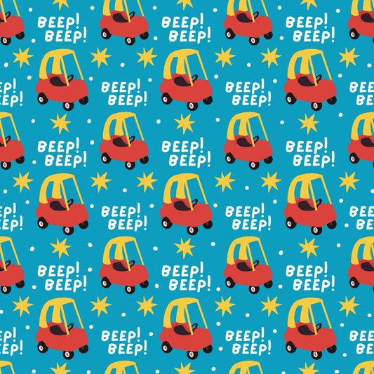 Beep Beep Gift Wrap