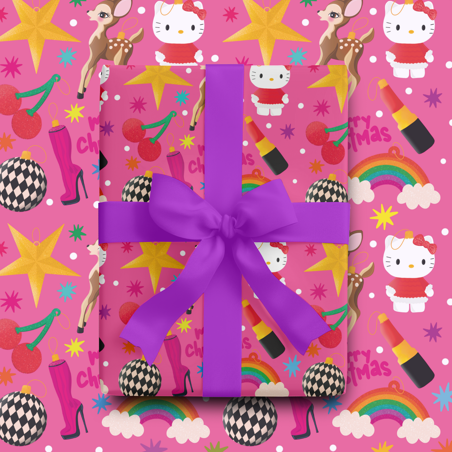 Festive Cuties Gift Wrap