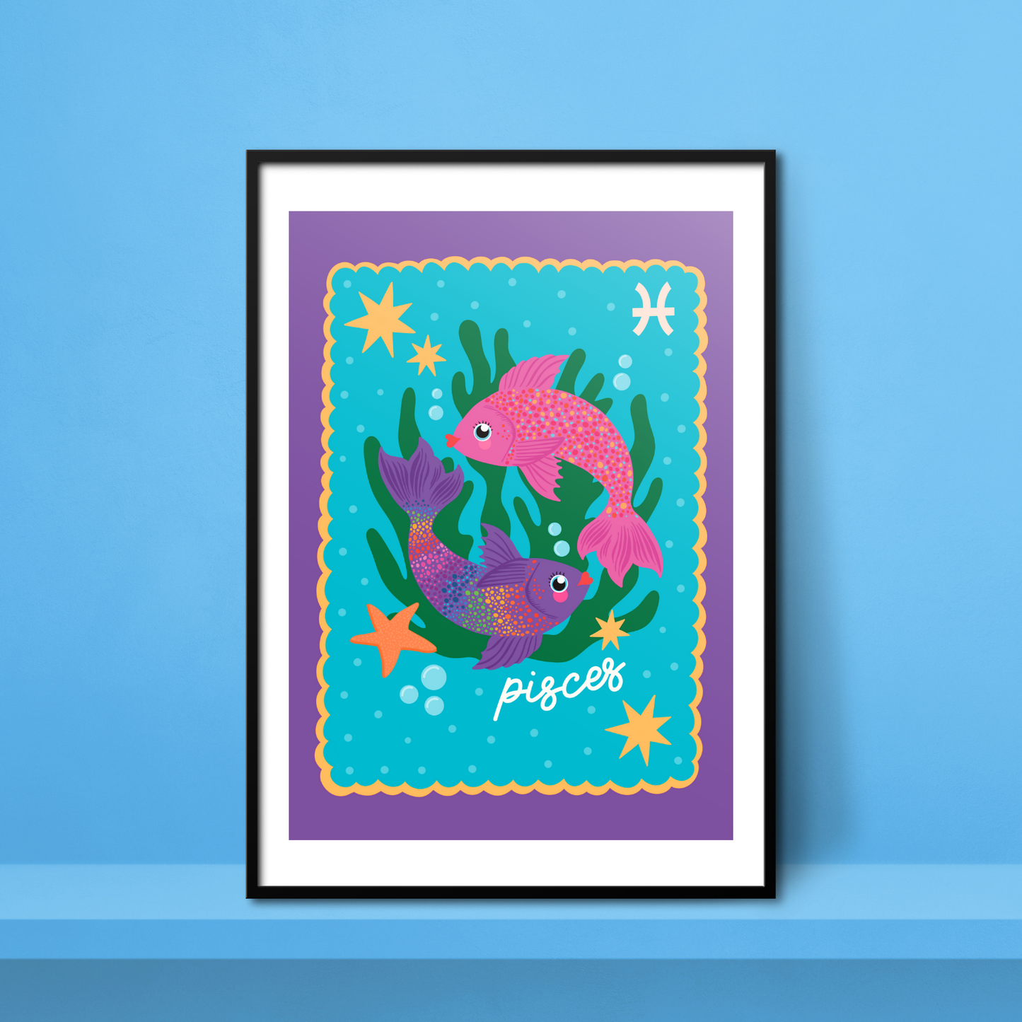 Pisces A4 Print