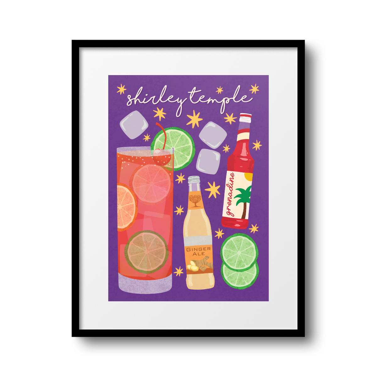 Shirley Temple A4 Print