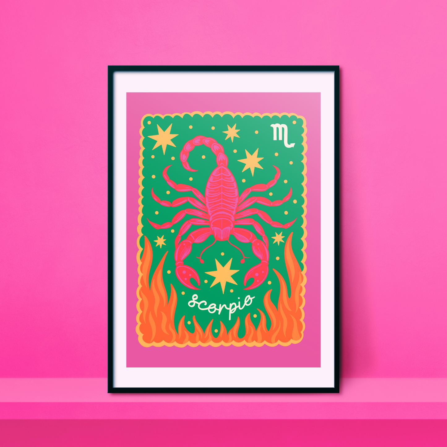 Scorpio A4 Print