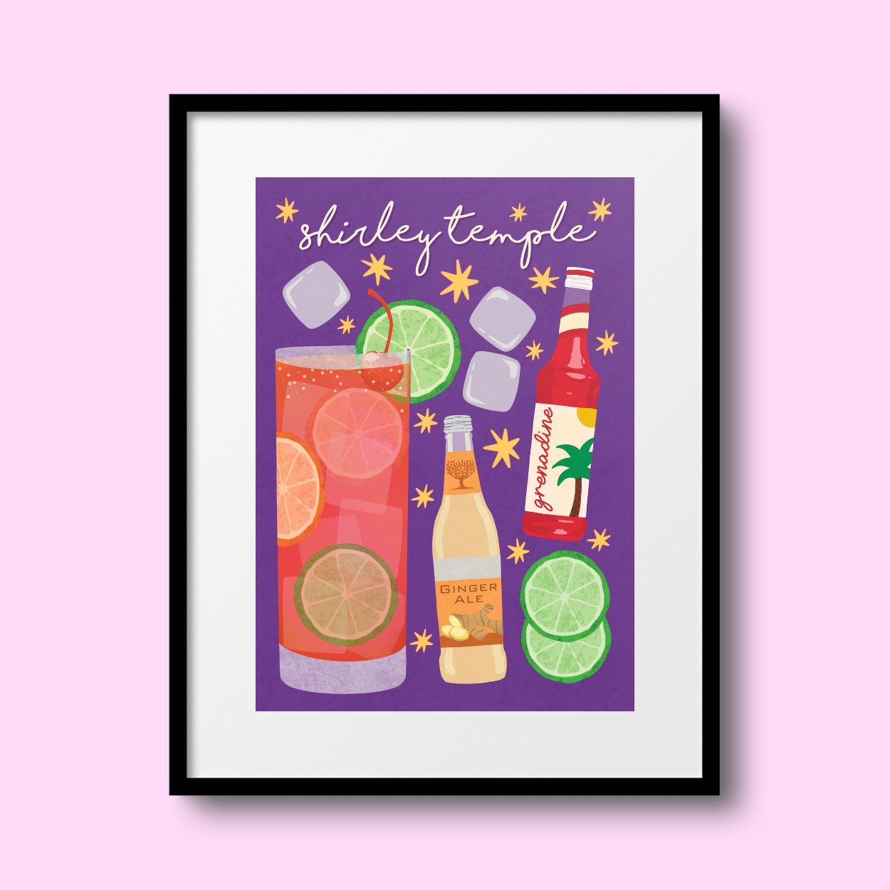 Shirley Temple A4 Print