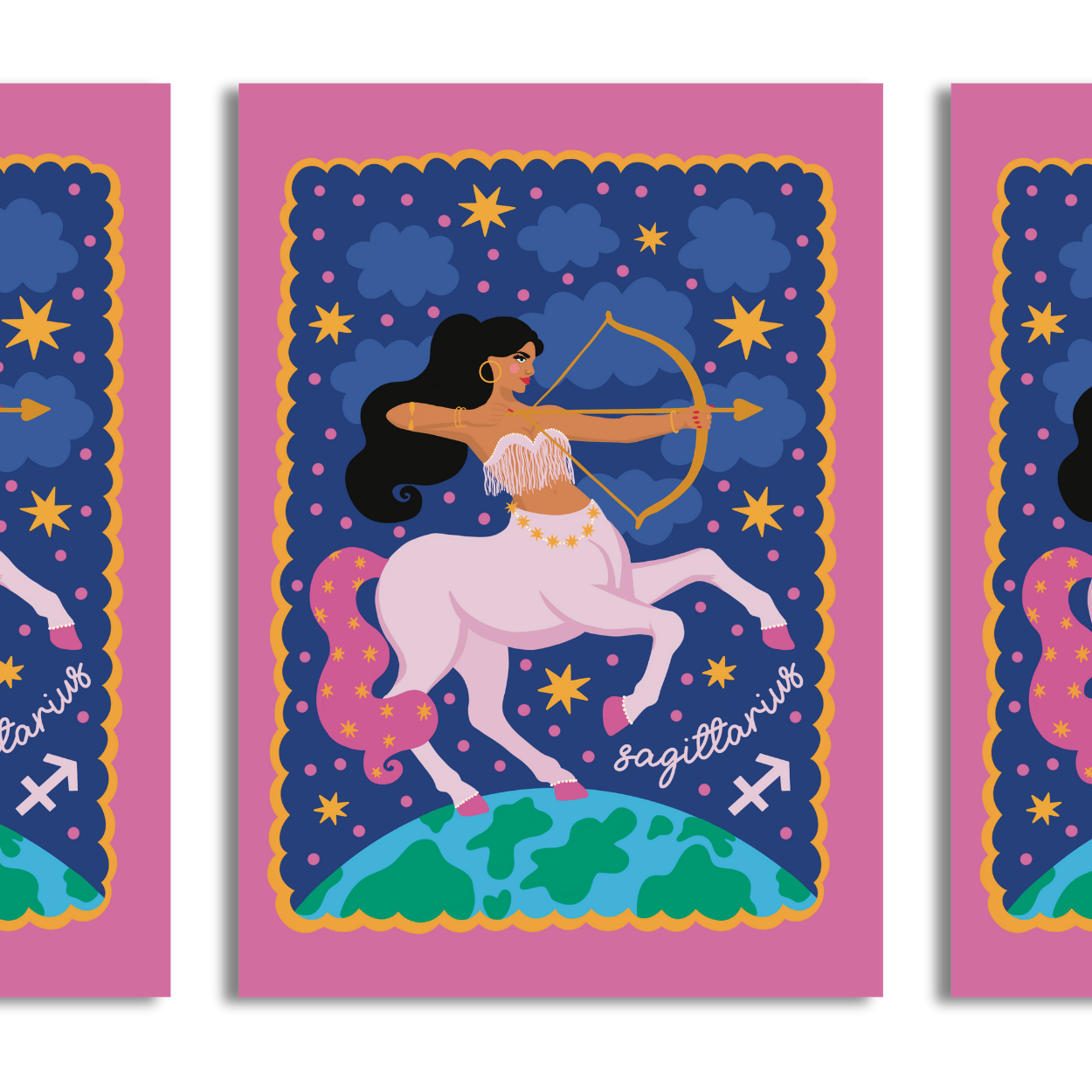 Sagittarius A4 Print - HM