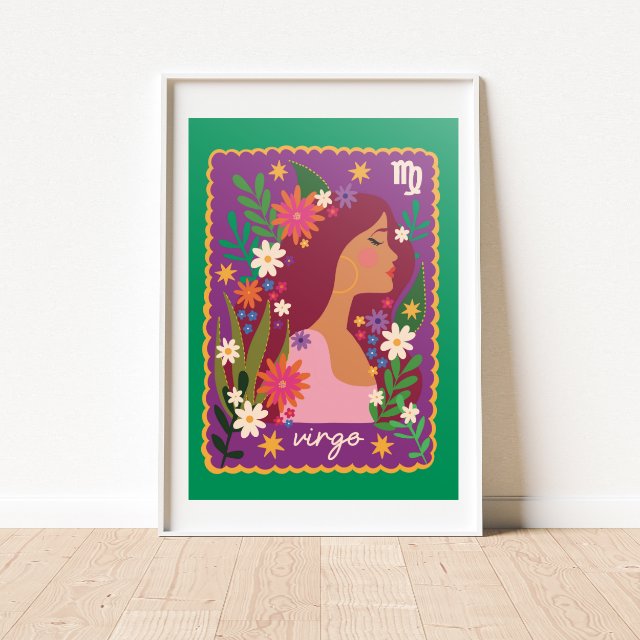 Virgo A4 Print