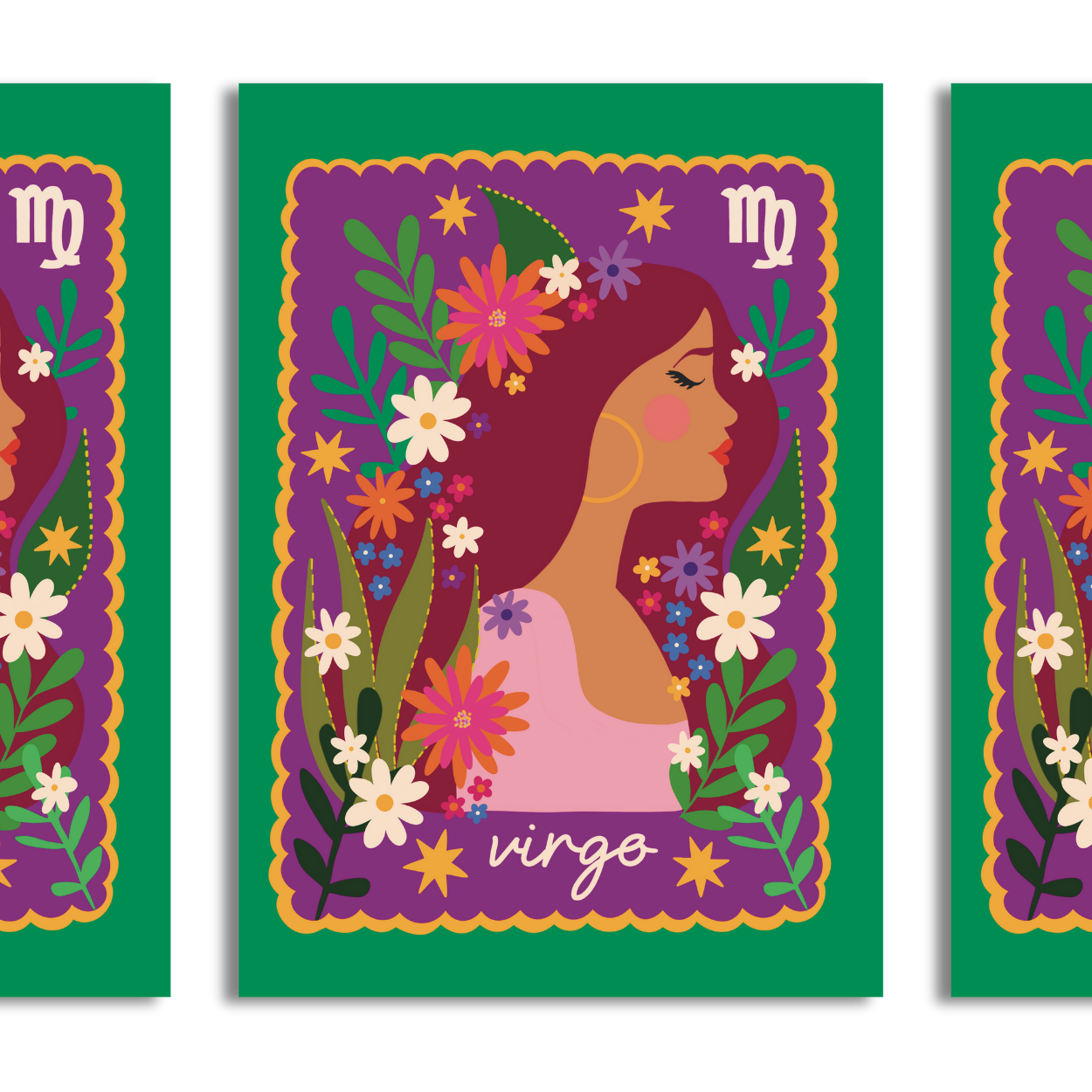 Virgo A4 Print