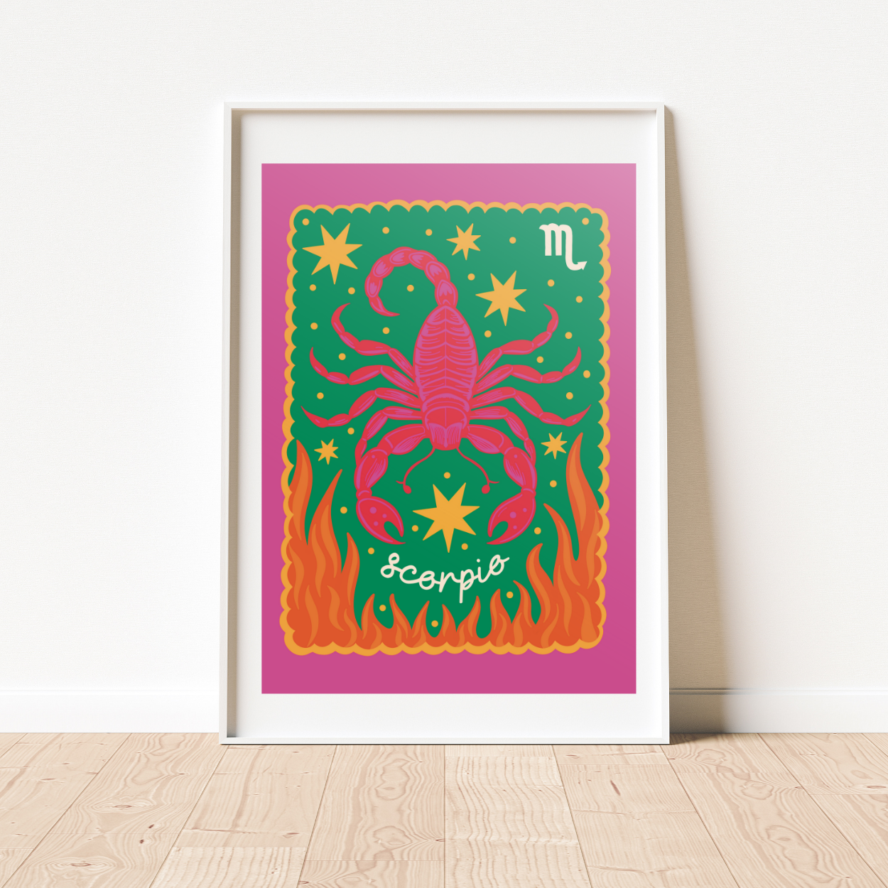 Scorpio A4 Print