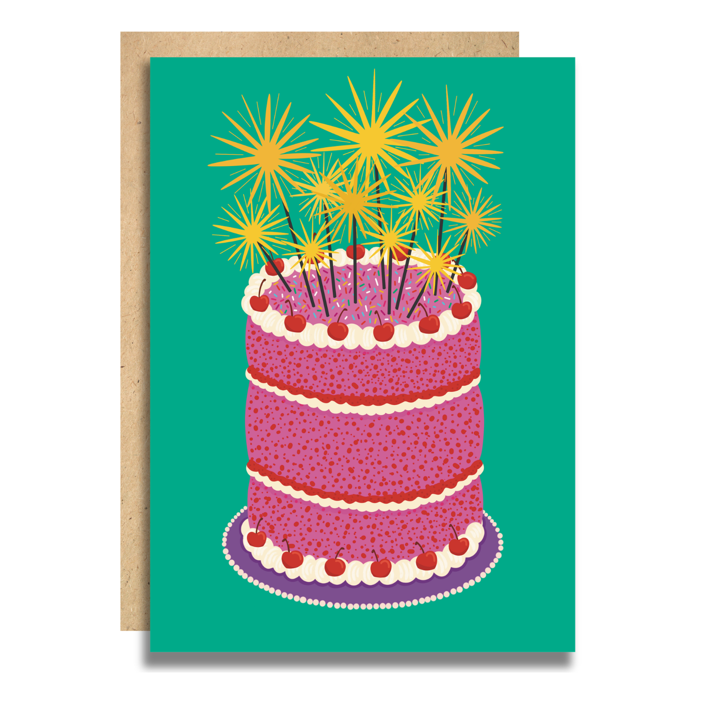 Sparkler Cake