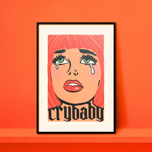 Crybaby A4 Print - HM