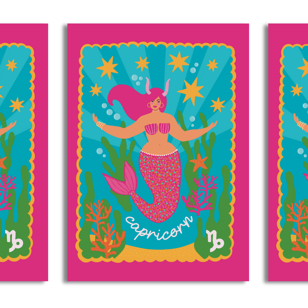 Capricorn A4 Print - HM