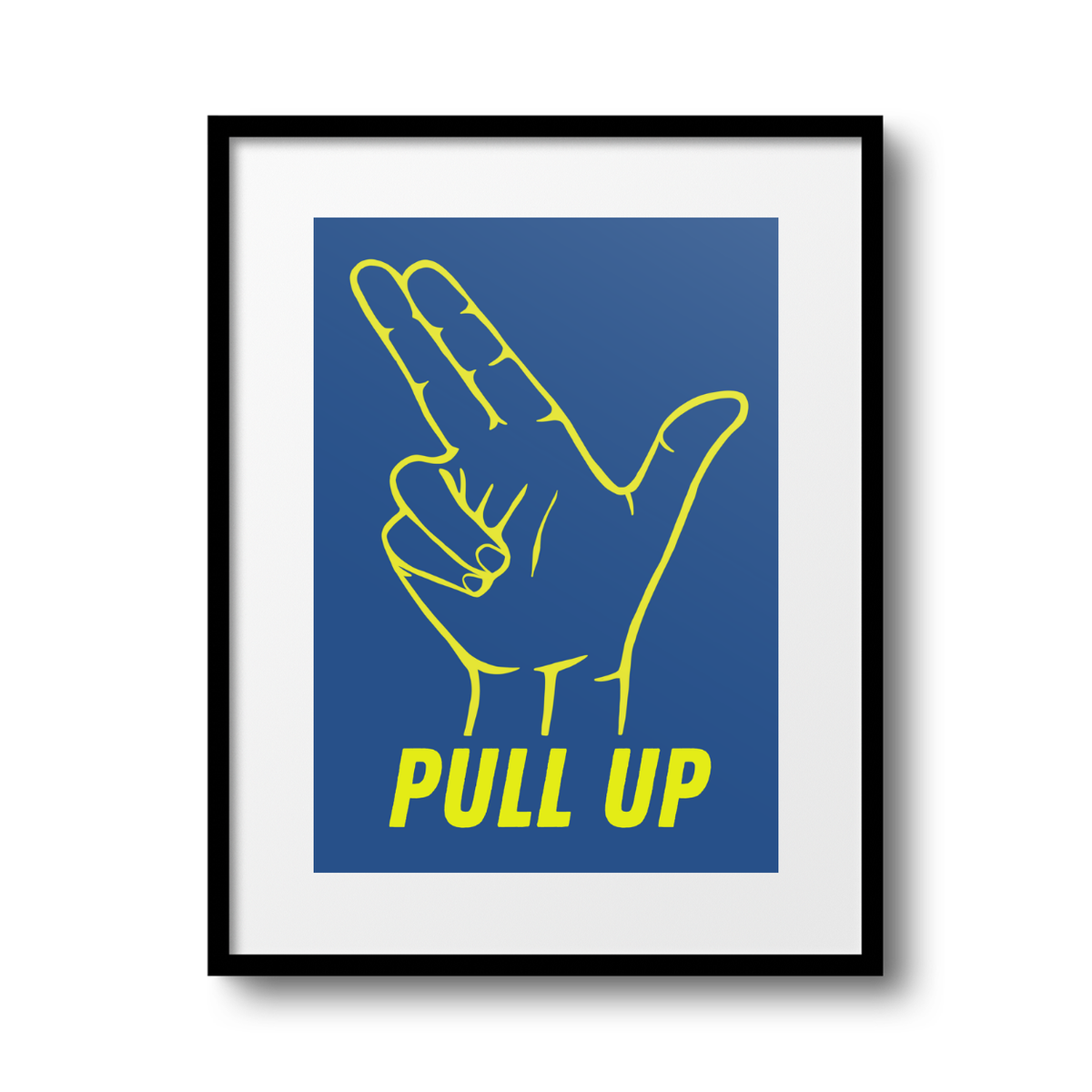 Pull Up A4 Print