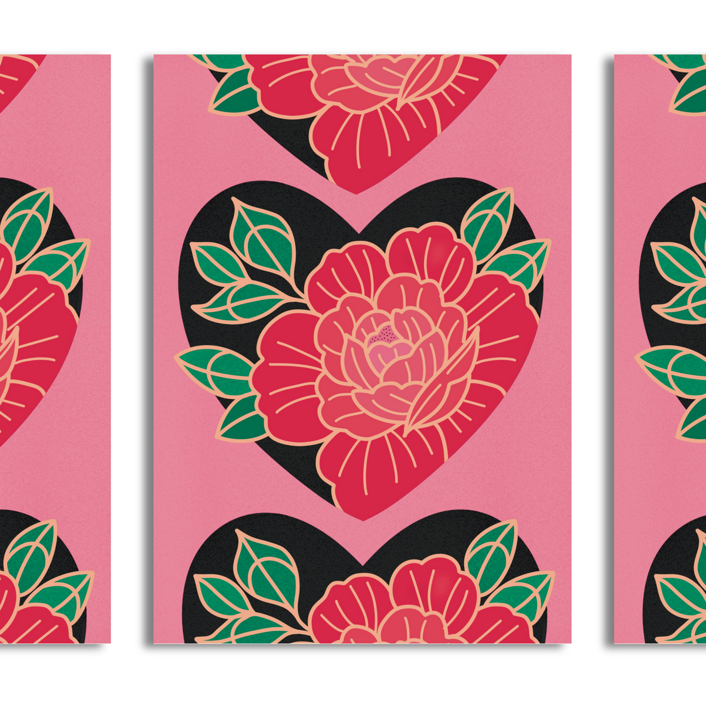 Pretty Peony A4 Print