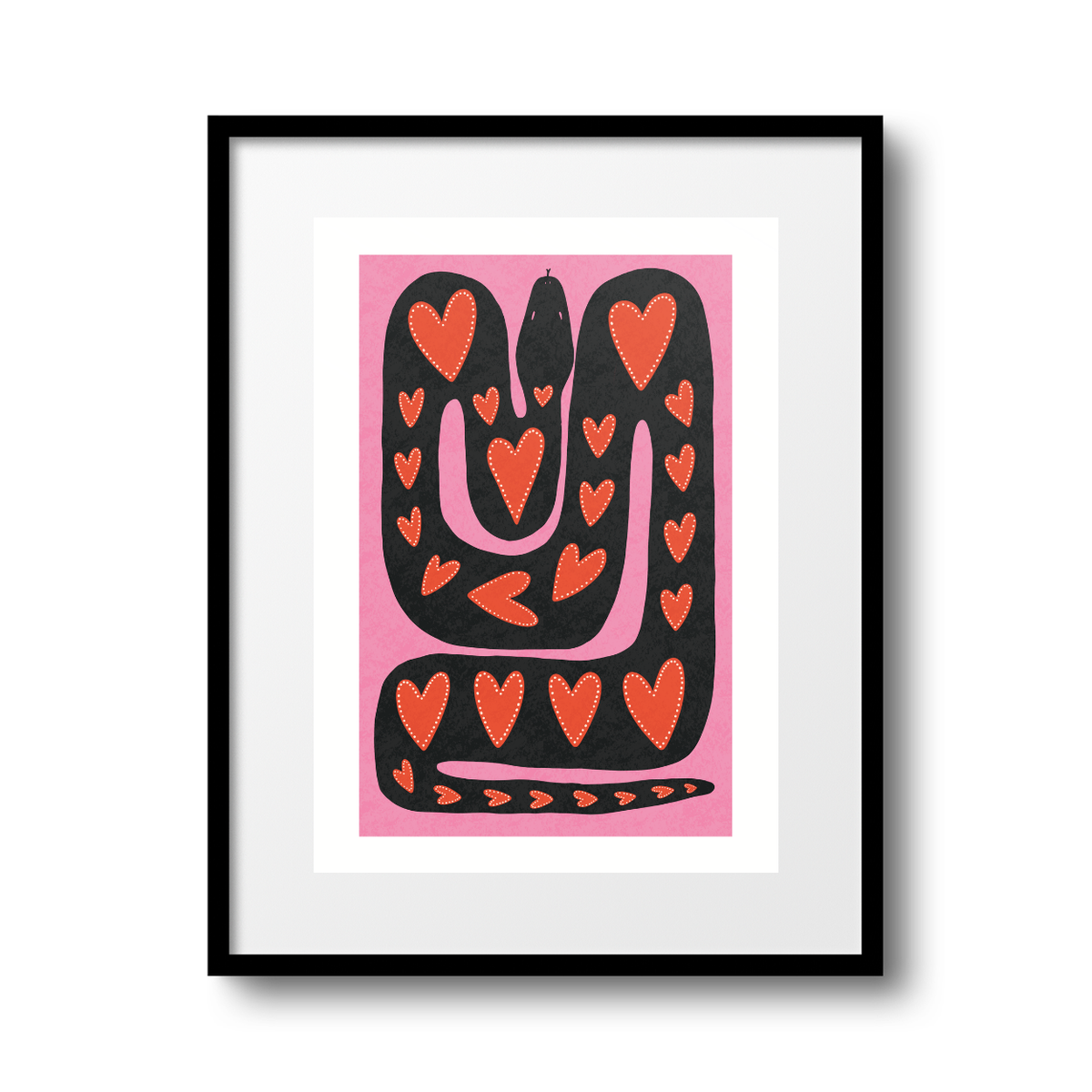 Sexy Snake A4 Print - HM